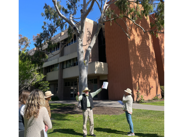 UCSB faculty, staff, students, and friends enjoy the 2024 Jo Little Memorial Campus Walk.