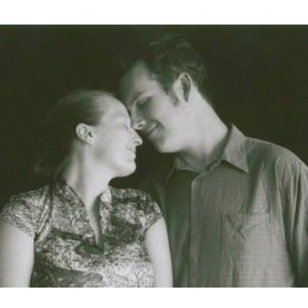 Morgana Mongraw-Chaffin ‘04 (CCS Biology) and her husband Dan Montgomery ‘06 (CCS Computer Science) in Isla Vista in 2004