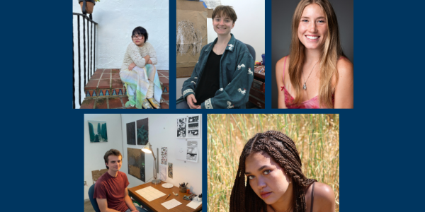 CCS student painters participate in 2024 UCSB Alumni Awards on April 19, 2024
