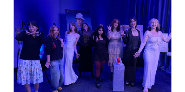 L&S and CCS Art students at the 2025 Alumni Awards Gala