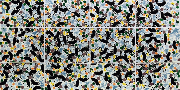 Iman Djouini, "Limn," hand pulled silkscreen on Rives BFK 19" x 26" ; Photo Courtesy: The Current