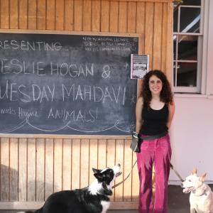 Tuesday Mahdavi ’28 (CCS Biology, Writing & Literature) at the Inaugural Non-Academic Lecture Series