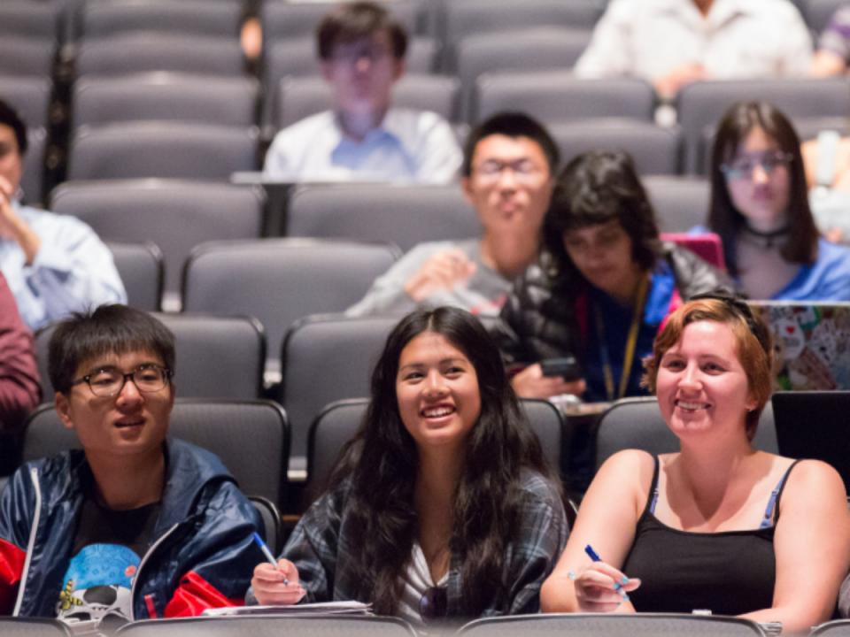 Photo of lecture hall