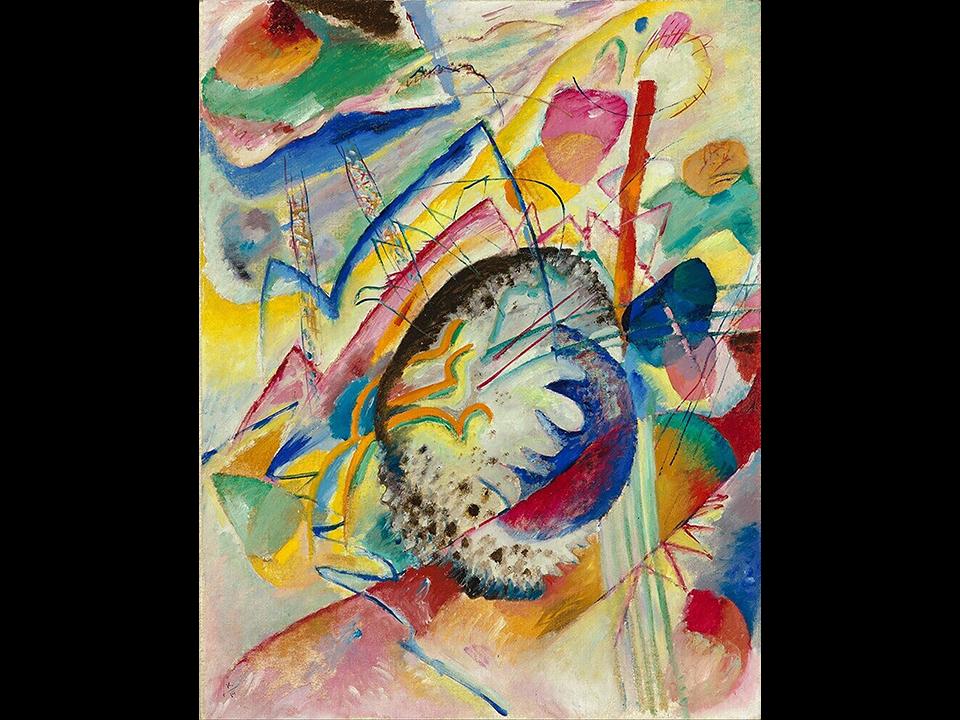 “Large Study” by Wassily Kandinsky