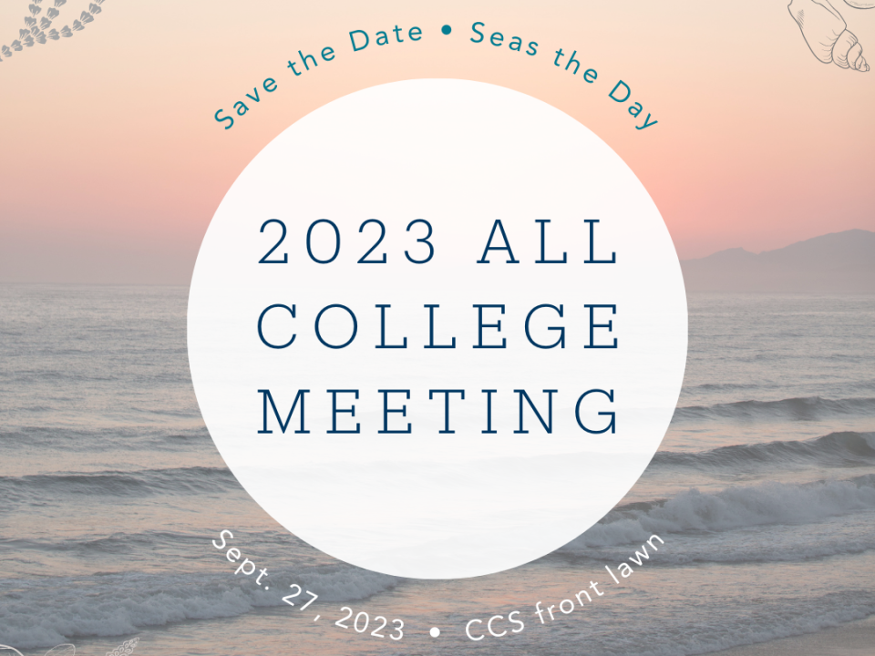2023 CCS All College Meeting