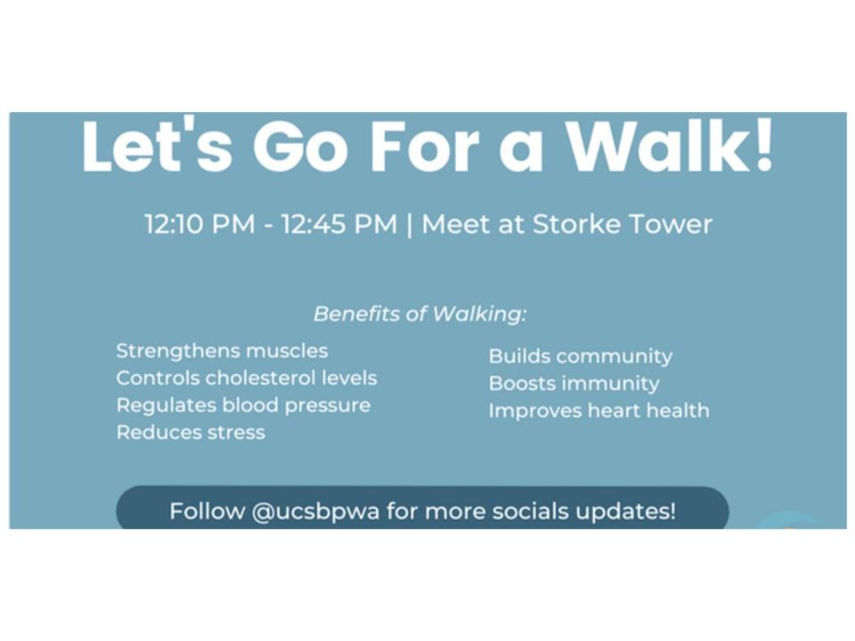 Professional Women's Association presents: Let's Go For a Walk!