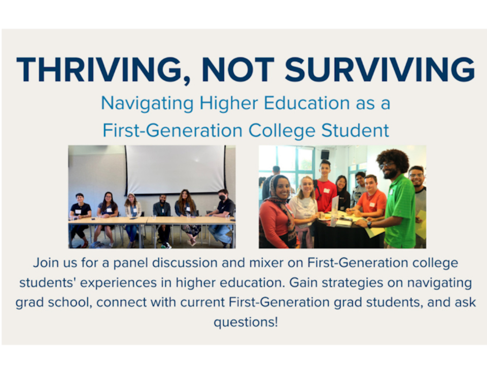 Thriving, Not Surviving: Navigating Higher Education as a First-Generation College Student