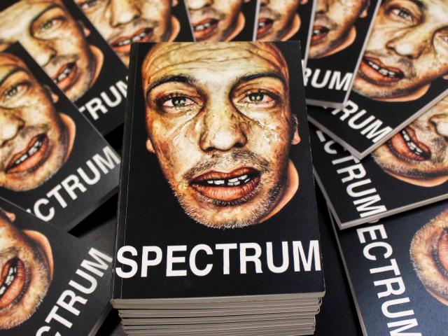 The cover of the 2018 issue of Spectrum; Photo: Will Proctor