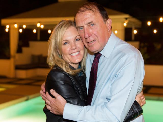 Jennifer Lechter and her father, Jerry Friedman. Photo by Sterling Tyler Photography