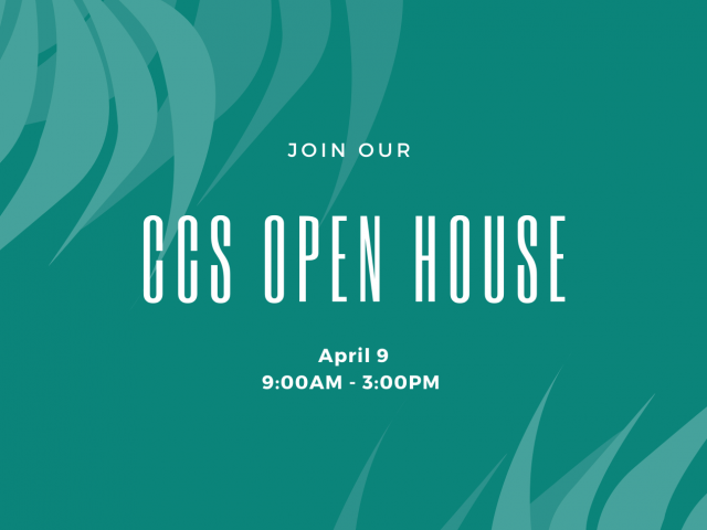 CCS Open House Flyer