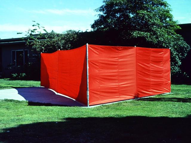 “In Search of Ancient Sisters.”1982. Linda created a large-scale sculpture displayed on the CCS lawn as a CCS Art student with a President’s Undergraduate Fellowship Award.