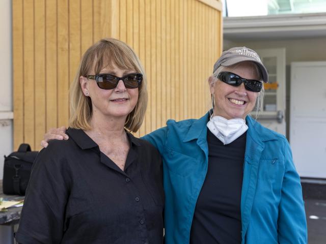 Linda Ekstrom and Kathy Foltz