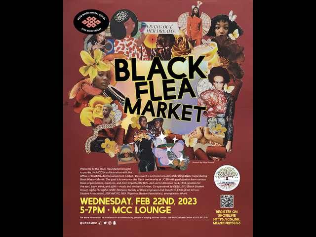 MCC Event Flyer: Black Flea Market