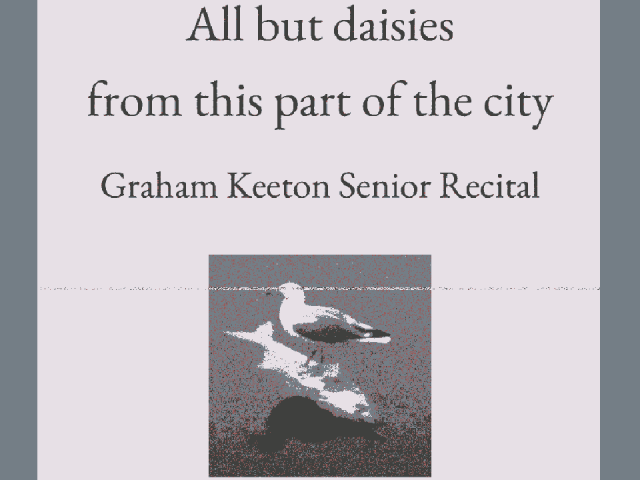 Graham Keeton Recital