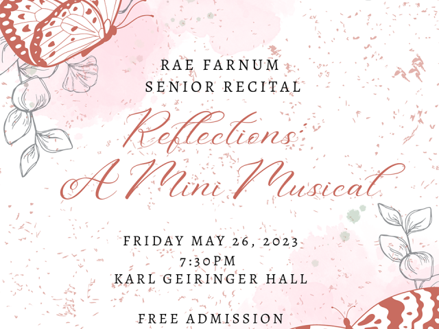 Rae Farnum Recital