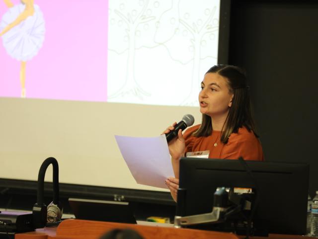 student talk at RACA-CON