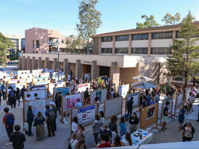 Presenters and attendees gather at 2023 CCS RACA-CON Poster Session