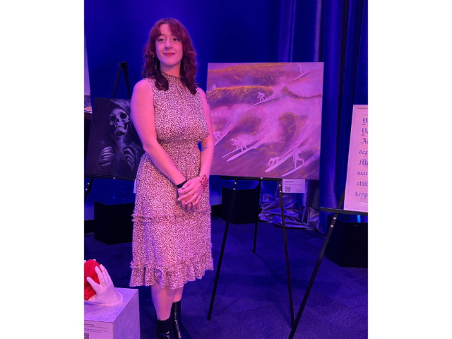 art students at the 2025 Alumni Awards Gala