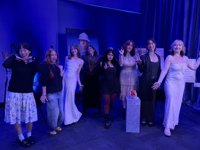 L&S and CCS Art students at the 2025 Alumni Awards Gala