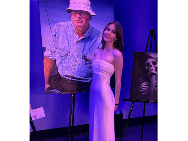 art students at the 2025 Alumni Awards Gala