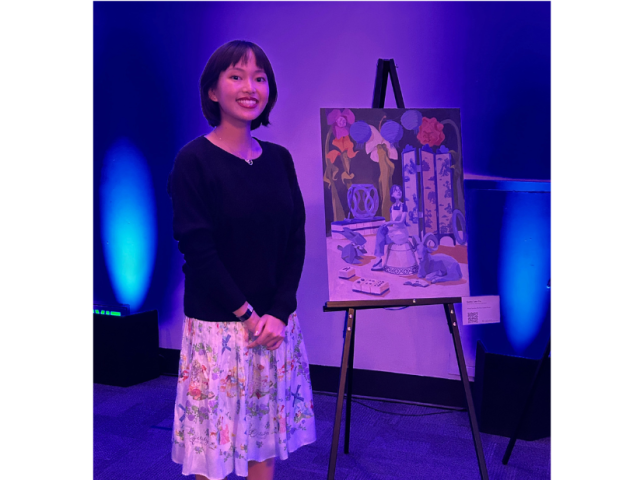 art students at the 2025 Alumni Awards Gala