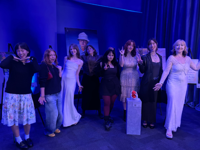 L&S and CCS Art students at the 2025 Alumni Awards Gala