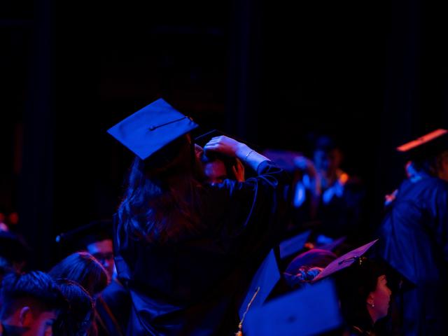 students at 2025 CCS Commencement ceremony