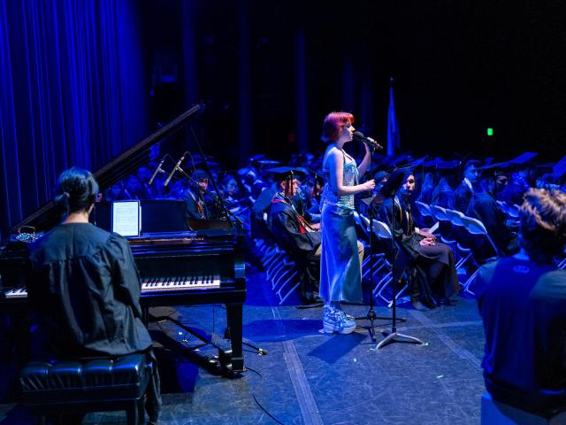 musical performance during 2025 CCS Commencement ceremony