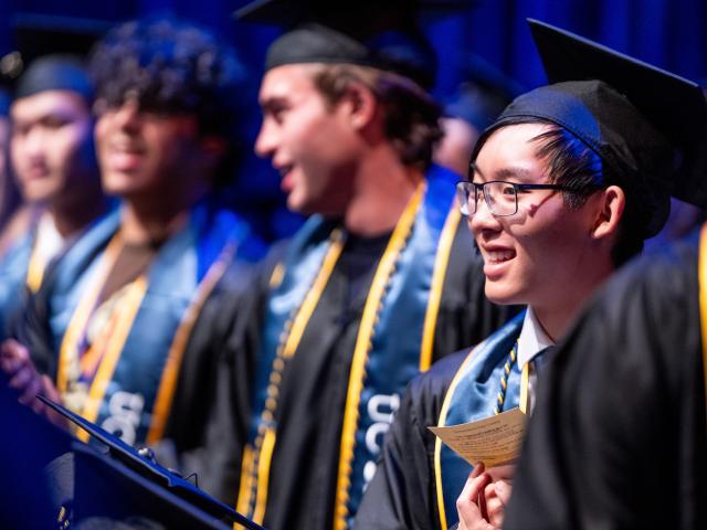 students at 2025 CCS Commencement ceremony