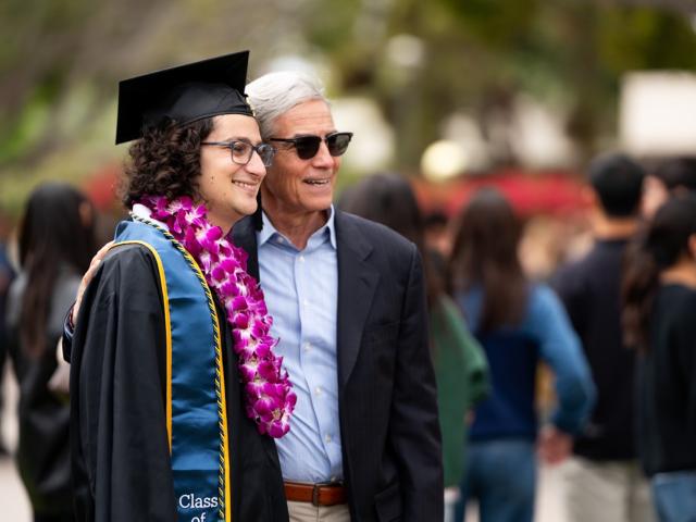 students and families at 2025 CCS Commencement