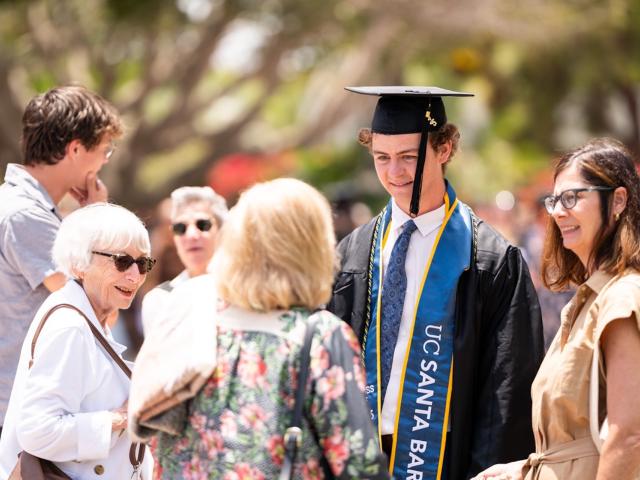 students and families at 2025 CCS Commencement